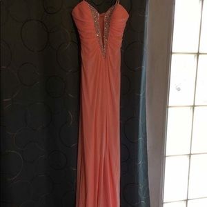 Peachy Prom dress